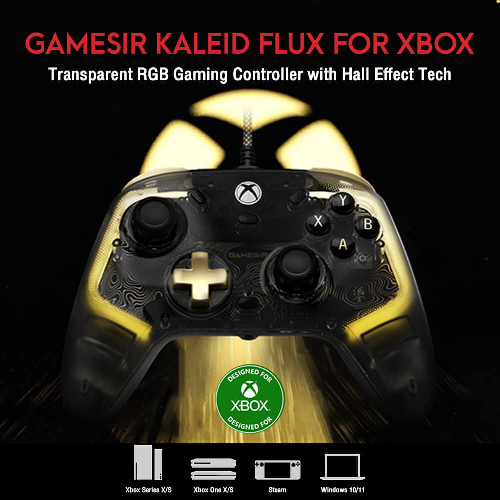 จอยเกม GAMESIR KALEID FLUX - TRANSPARENT